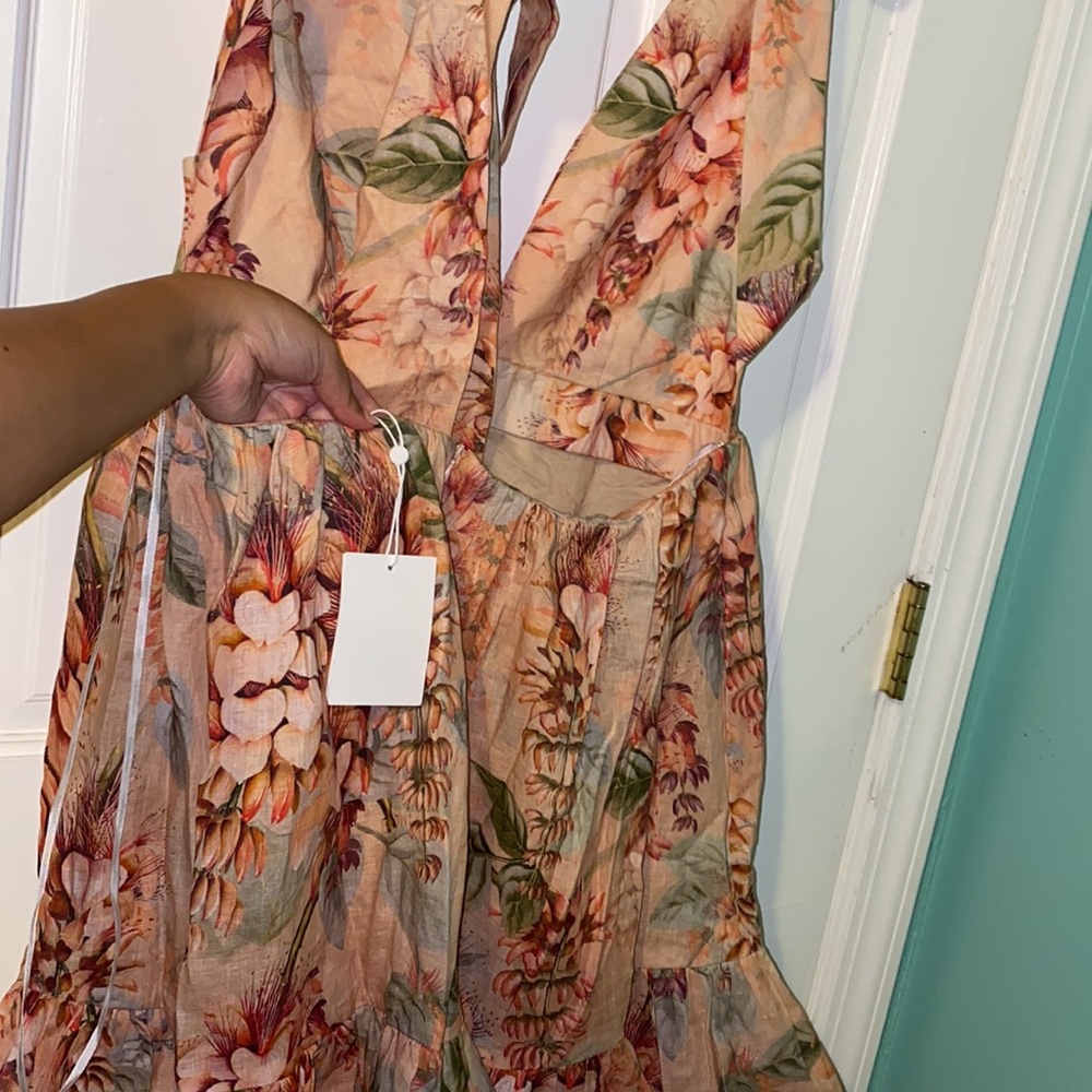 Brand New Zimmermann Backless Dress Size 3 (8-10 US) - Picture 6 of 9